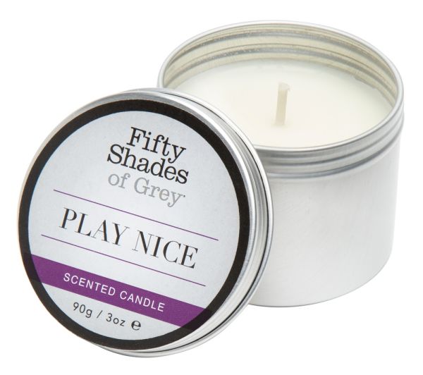 Fifty Shades of Grey Play Nice Vanilla Candle
