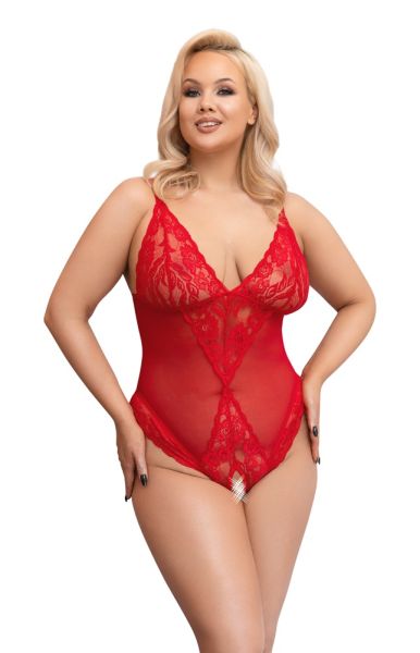 Cottelli CURVES Body ouvert rot