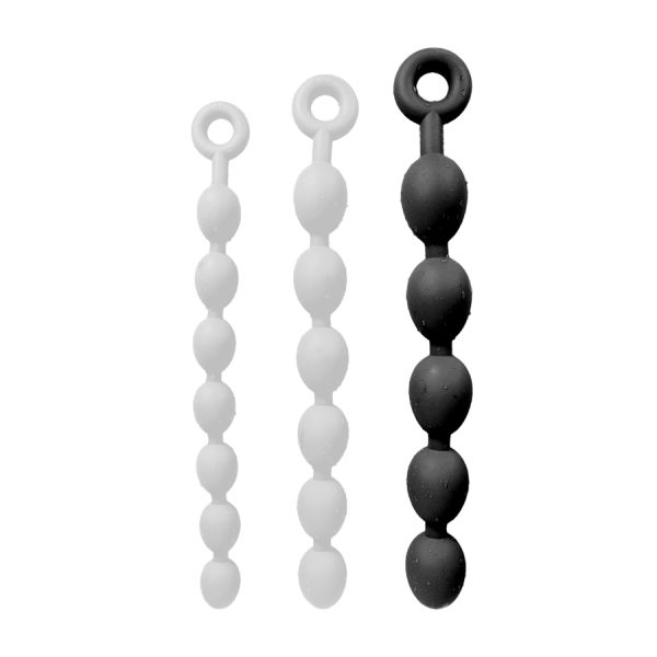 Anal Master Balls Chapira-Kugeln L 46 x 5.8 cm Schwarz