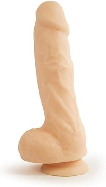 Topco The Cowboy realistic dildo with sucking foot skin color