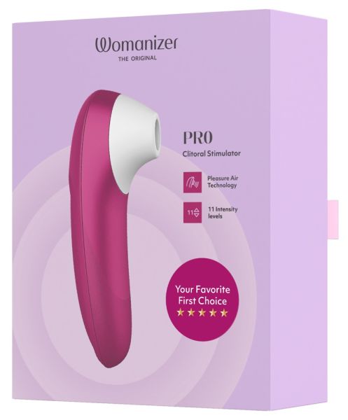 Womanizer Pro – Pleasure Air Klitorisstimulator pink