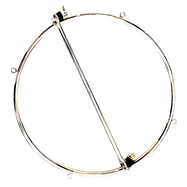 Black Label Bondage-Rad aus Edelstahl