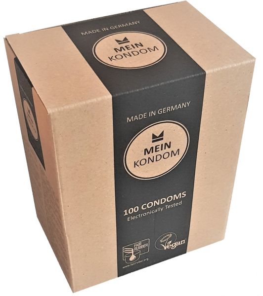 MEIN KONDOM Sensation – Fair & Vegan 100er Box