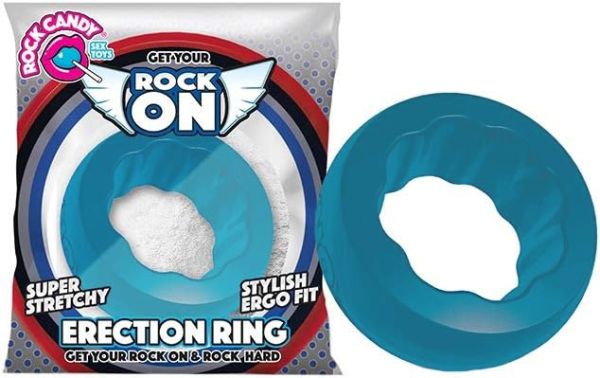 Rock Candy Rock On Ring Penisring hellblau