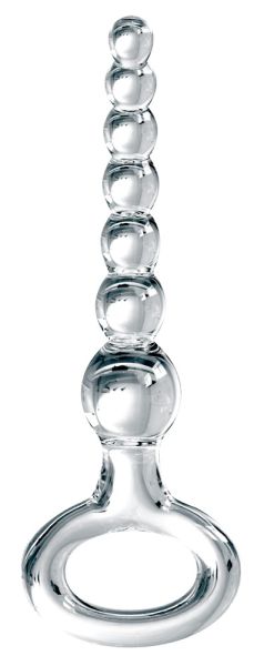 Icicles No. 67 Analkugelkette Transparent