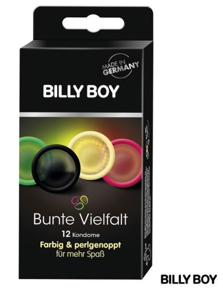 BILLY BOY Bunte Vielfalt Kondome - 12 Stück