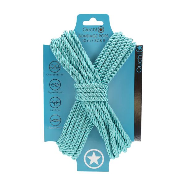 OUCH! Bondage Rope 10 m Blue