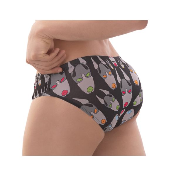 BARCODE Berlin Badehose Fetisch-Dog schwarz