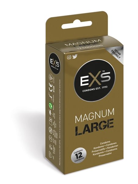 EXS Magnum Large Kondome - 12 Stück