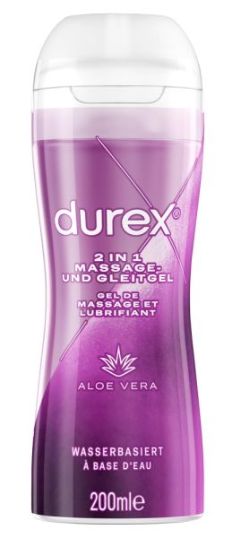 Durex Massage- und Gleitgel mit Aloe Vera