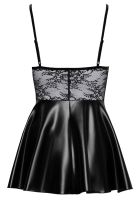 Preview: Minikleid mit Spitze und Wetlook 4 Preview: Minikleid mit Spitze und Wetlook 4