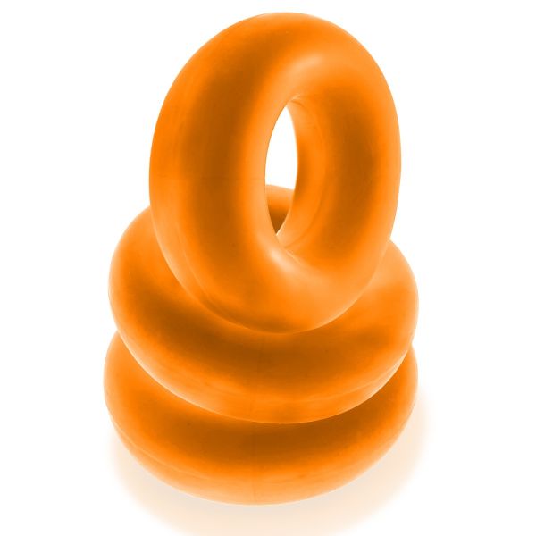 Oxballs Fat Willy Rings 3er Set Penisringe Orange
