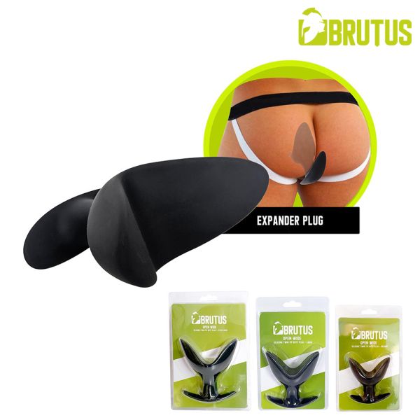 Brutus Open Wide Silicone Twin Tip Butt Plug