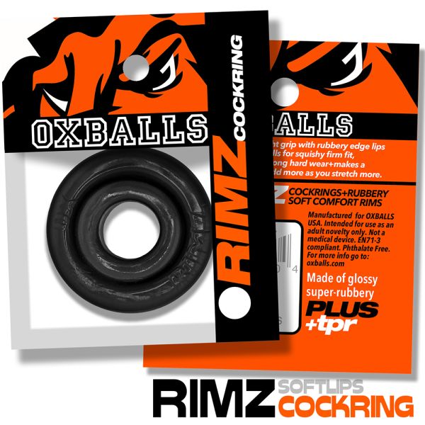 Oxballs RIMZ Softlips Cockring Black