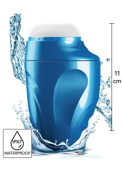 Hidden Desire Fusion X Aqua Bubble automatischer Masturbator in Blau 1