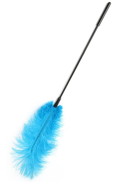 Hidden Desire Extreme Double Feather Tickler in Blau 1