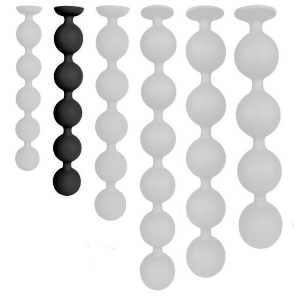 Anal Master Balls Bulby Butt Balls M 30 x 4,7 cm Schwarz