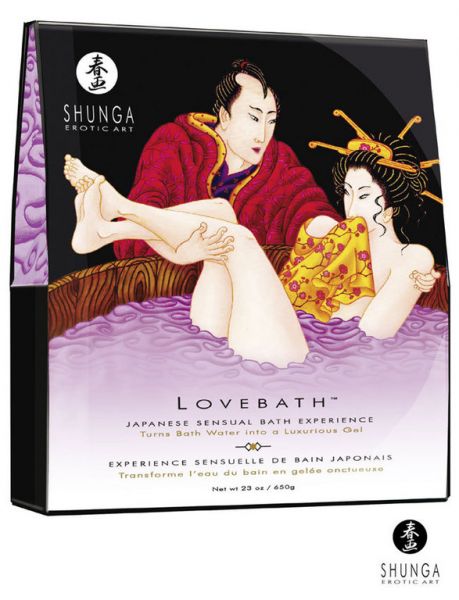 Badezusatz Lovebath Sensual Lotus 650g