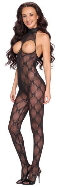 Catsuit ouvert – Verführerischer Netz-Catsuit mit offenem Schritt