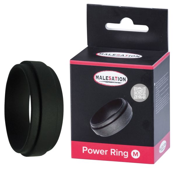 Malesation Power Ring Penisring in Schwarz 1