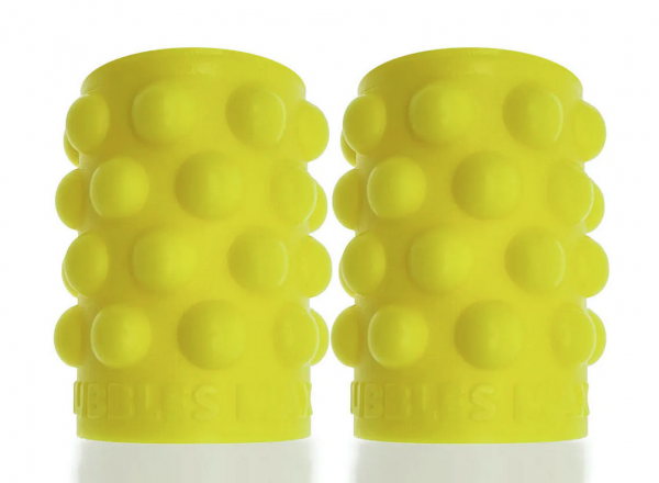 Oxballs BUBBLES MAX nipsuckers - Yellow