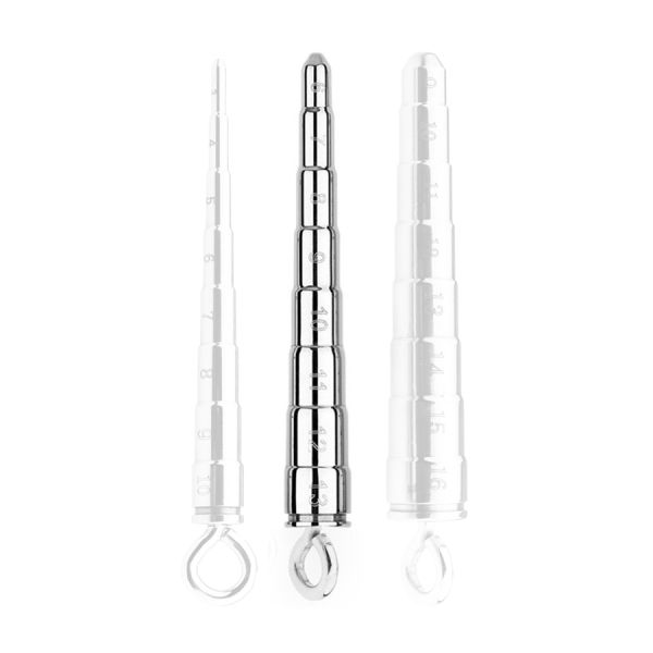 Urethralplay Harnröhrenplug Grady M 9 cm - Durchmesser 6 bis 13mm