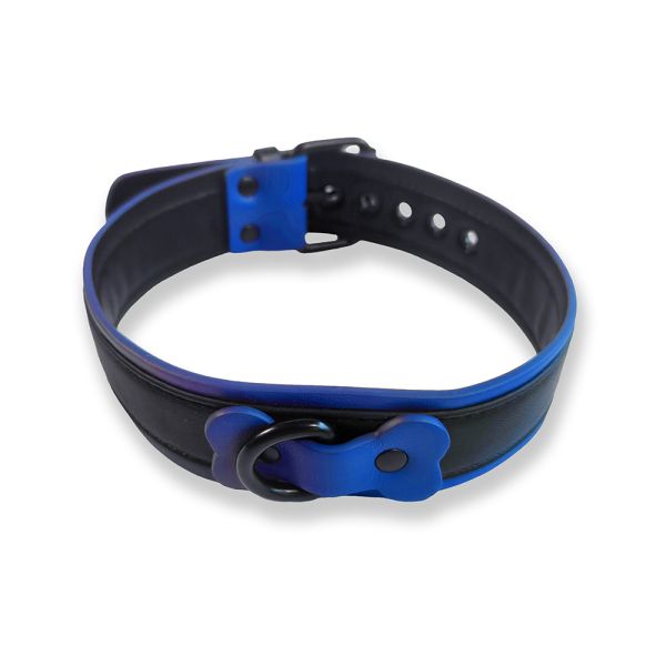 Brutus Vegan Puppy Halsband schwarz-blau