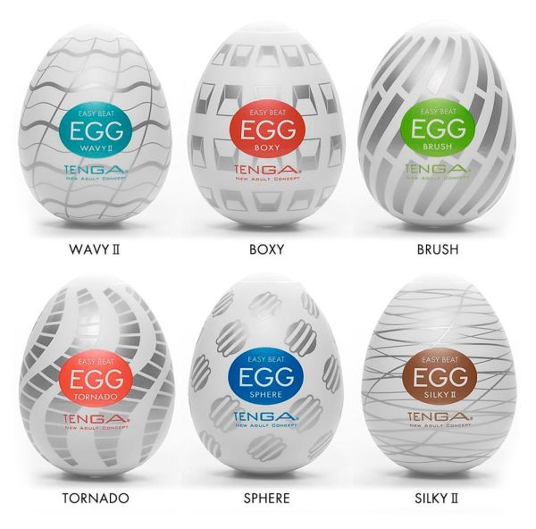 Tenga Egg Variety Pack New Standard 6er Masturbator