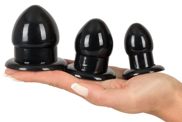 You2Toys Anal Stretching Plug Kit Analplug Set in Schwarz 3