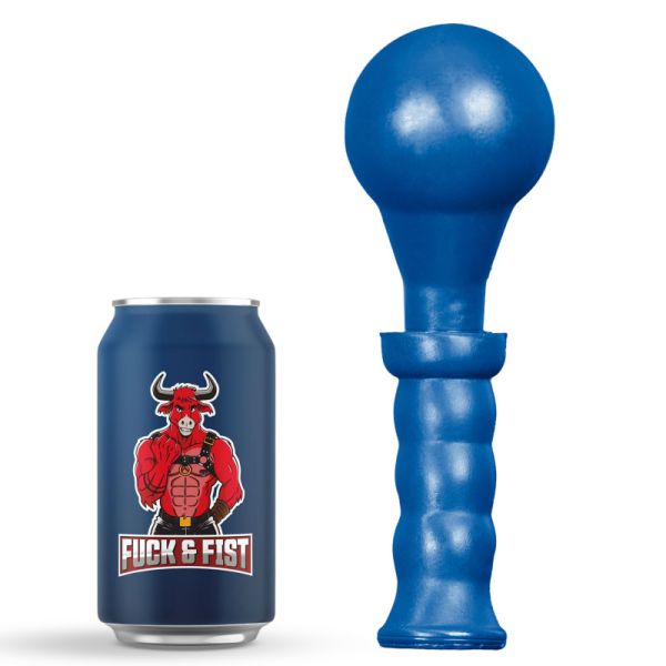 Fuck & Fist Grip Trainer Mace Ball Dildo Blau