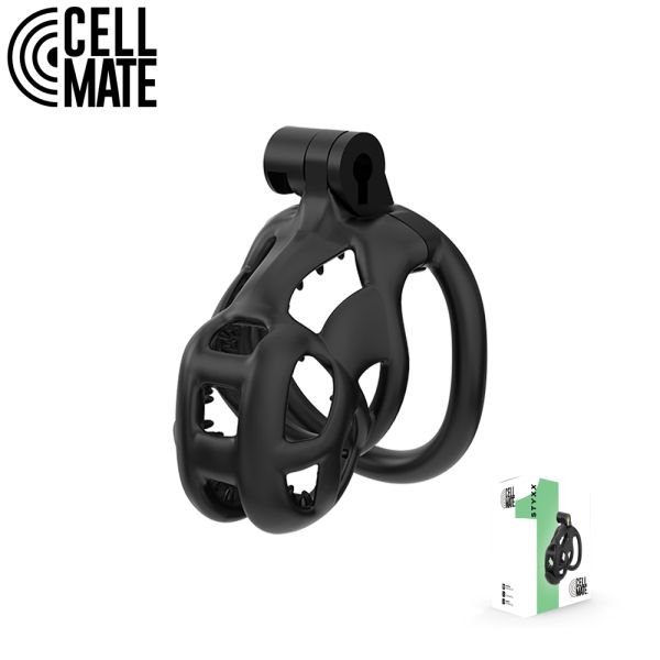 CELLMATE Styxx Keuschheitskäfig Schwarz Size 1