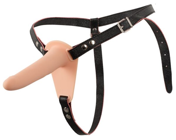 You2Toys Vibrating Strap On für Pegging Einsteiger in Hautfarben 1