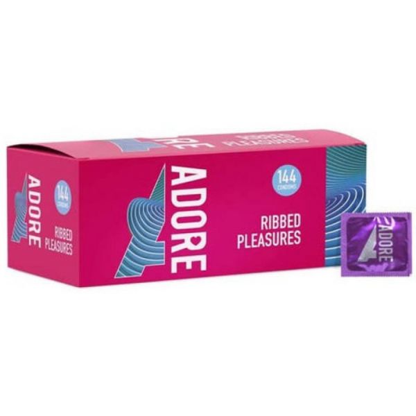 Pasante Adore Kondome transparent 144 Stück