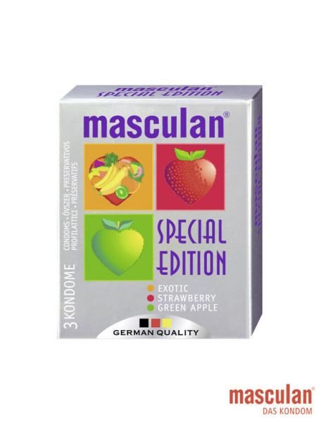 masculan Special Edition Kondome - 3 Stück
