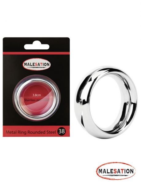 Rounded Steel - Stainless Steel Penis Ring