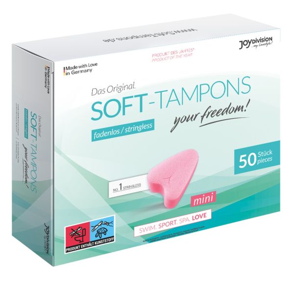 Joydivision Soft Tampons Mini 50er Packung