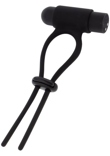 Hidden Desire Extreme verstellbarer Penisring mit Vibration in Schwarz 1