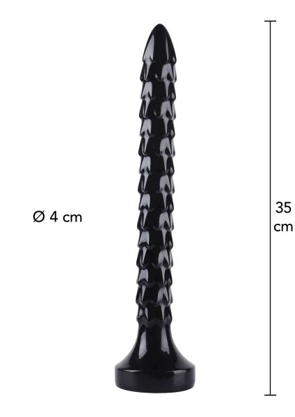 Hidden Desire Extreme Anal Snake XXL Analdildo in Schwarz 1
