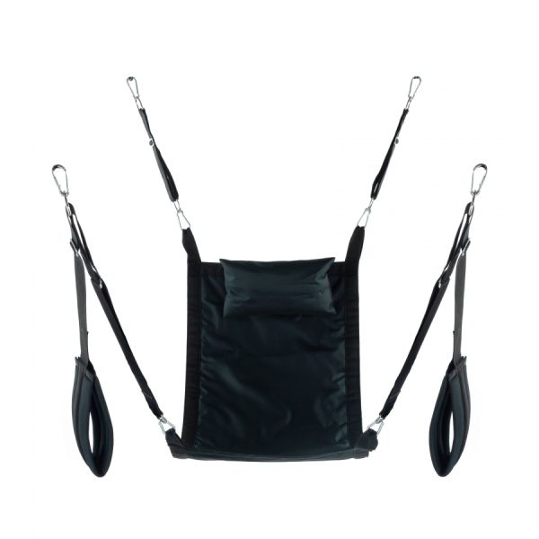 Mr Sling Stoffschlinge Rectangle Komplettset schwarz