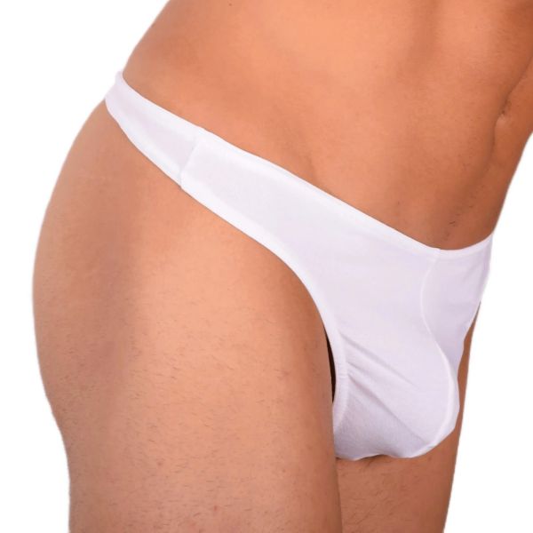 Doreanse Herren Slip Weiß – Low Rise Brief aus Modal & Baumwolle