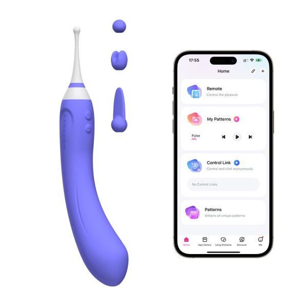 Lovense Hyphy Klitoris- und G-Punkt Vibrator