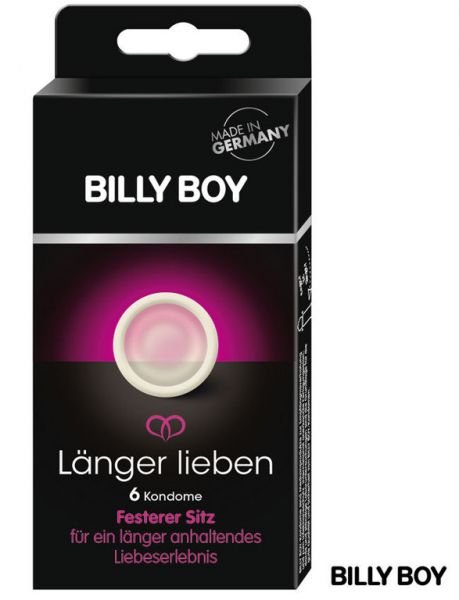 BILLY BOY Länger lieben Kondome - 6 Stück