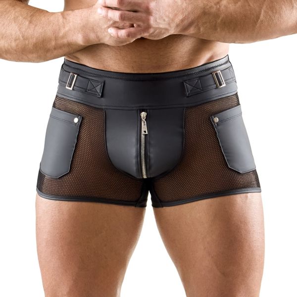 Svenjoyment betonende Pants schwarz Mattlook