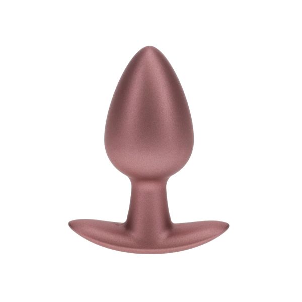 OUCH! Glatter Silikon-Plug Rose Gold