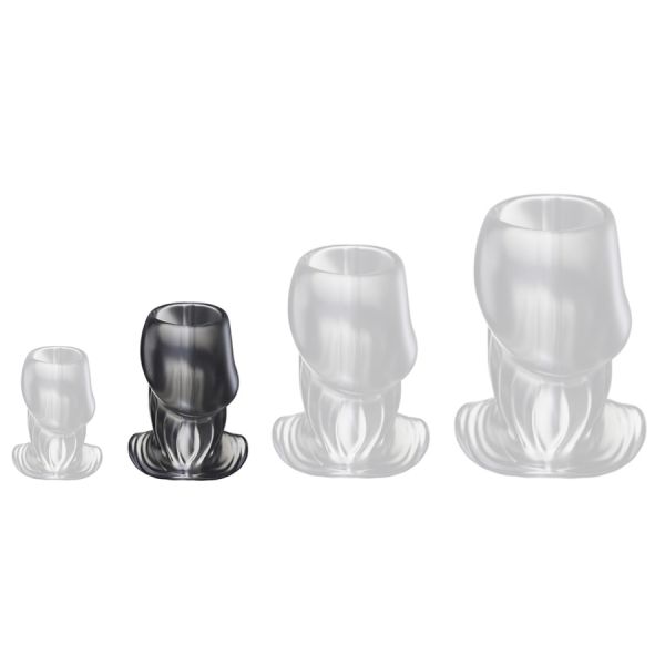 fukr Holik Tunnel Plug M 5,5 x 4 cm - 26 mm Öffnung schwarz