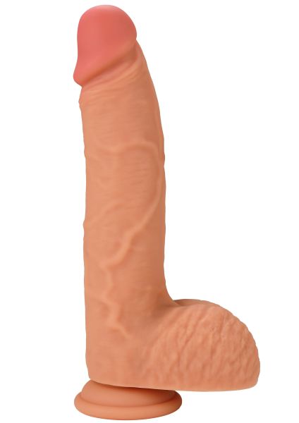 Hidden Desire Inferno Realistic Soft Dildo mit Saugfuß in Hautfarben