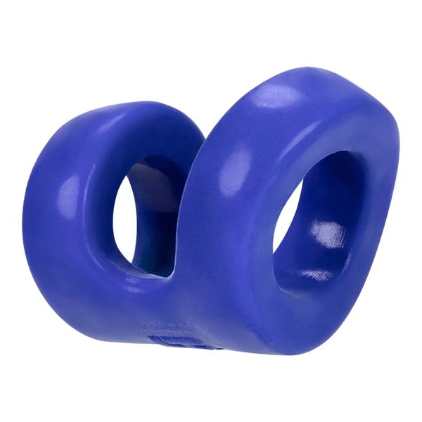 Hünkyjunk Connect Cock & Ball Tugger Ring - Cobalt
