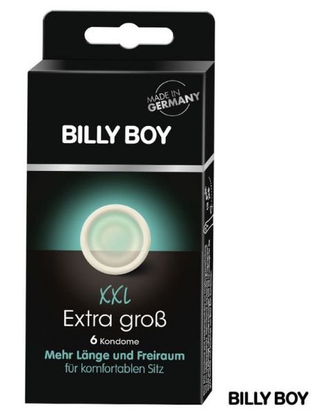 BILLY BOY Extra large condoms - 6 pieces