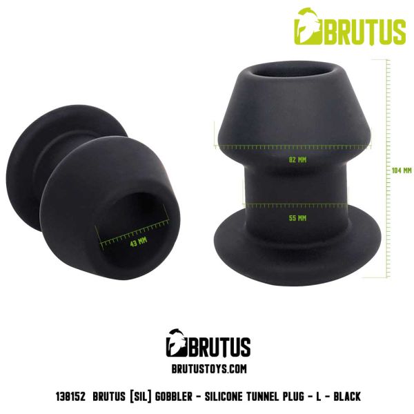 Brutus Gobbler Silicone Tunnel Plug 7
