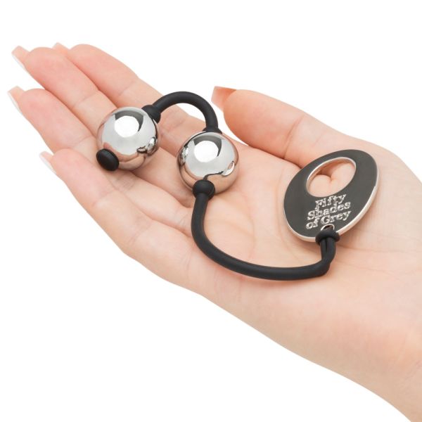 Fifty Shades of Grey Inner Goddess Mini Silver Pleasure Balls Liebeskugeln